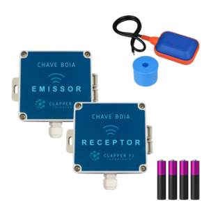 Kit Chave Boia Sem Fio à Pilha - Alcance de 2 a 5km- 2 Anos de Garantia